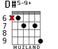 D#5-9+ для гитары - вариант 2