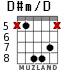D#m/D для гитары - вариант 2