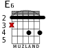 E6 для гитары - вариант 3