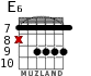 E6 для гитары - вариант 4