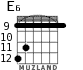 E6 для гитары - вариант 5