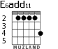 E6add11 для гитары - вариант 3