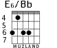 E6/Bb для гитары - вариант 2