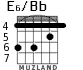 E6/Bb для гитары - вариант 3