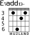 E7add13- для гитары - вариант 6