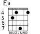 E9 для гитары - вариант 5