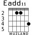 Eadd11 для гитары - вариант 2
