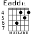 Eadd11 для гитары - вариант 5