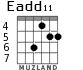 Eadd11 для гитары - вариант 6