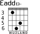 Eadd13- для гитары - вариант 3