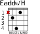 Eadd9/H для гитары - вариант 2