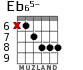 Eb65- для гитары - вариант 4