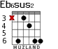 Eb6sus2 для гитары - вариант 2