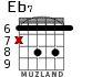 Eb7 для гитары - вариант 2