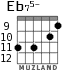 Eb75- для гитары - вариант 4