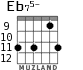 Eb75- для гитары - вариант 5