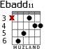 Ebadd11 для гитары