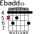 Ebadd13- для гитары - вариант 2