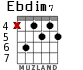 Ebdim7 для гитары - вариант 2