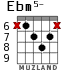 Ebm5- для гитары - вариант 1