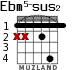 Ebm5-sus2 для гитары - вариант 1