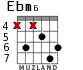 Ebm6 для гитары - вариант 3