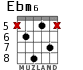 Ebm6 для гитары - вариант 4