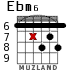 Ebm6 для гитары - вариант 5