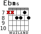Ebm6 для гитары - вариант 6