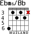 Ebm6/Bb для гитары - вариант 2