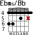 Ebm6/Bb для гитары - вариант 3