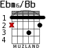 Ebm6/Bb для гитары - вариант 1