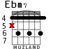Ebm7 для гитары - вариант 2