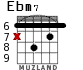 Ebm7 для гитары - вариант 3