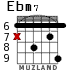 Ebm7 для гитары - вариант 4