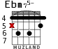 Ebm75- для гитары - вариант 2