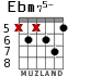 Ebm75- для гитары - вариант 3