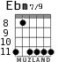 Ebm7/9 для гитары - вариант 2
