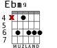 Ebm9 для гитары - вариант 1