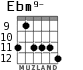 Ebm9- для гитары - вариант 2