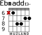 Ebmadd13- для гитары - вариант 4