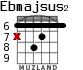 Ebmajsus2 для гитары - вариант 2