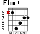 Ebm+ для гитары - вариант 3