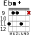 Ebm+ для гитары - вариант 5
