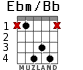 Ebm/Bb для гитары - вариант 2