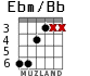 Ebm/Bb для гитары - вариант 3