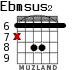 Ebmsus2 для гитары - вариант 2