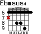 Ebmsus4 для гитары