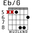 Eb/G для гитары - вариант 5