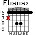 Ebsus2 для гитары - вариант 2
